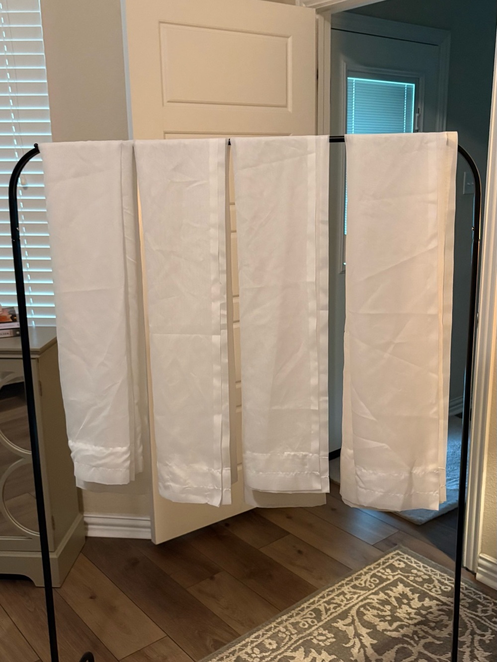 White Curtains, Sheer (set of 4)